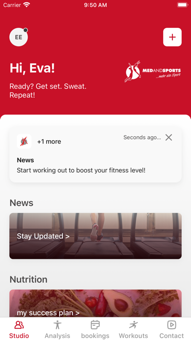 MEDANDSPORTS Screenshot