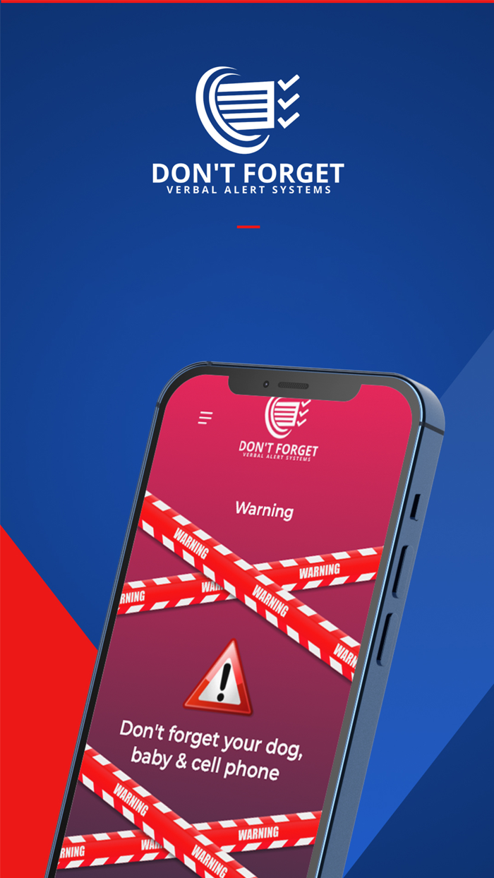 Dont Forget - Verbal Alerts