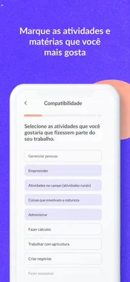 Game screenshot Orientu - teste vocacional hack