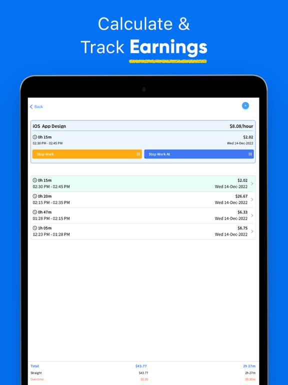 Workday Hours Tracker | App Price Drops