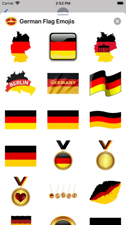 German Flag Emojis screenshot-5