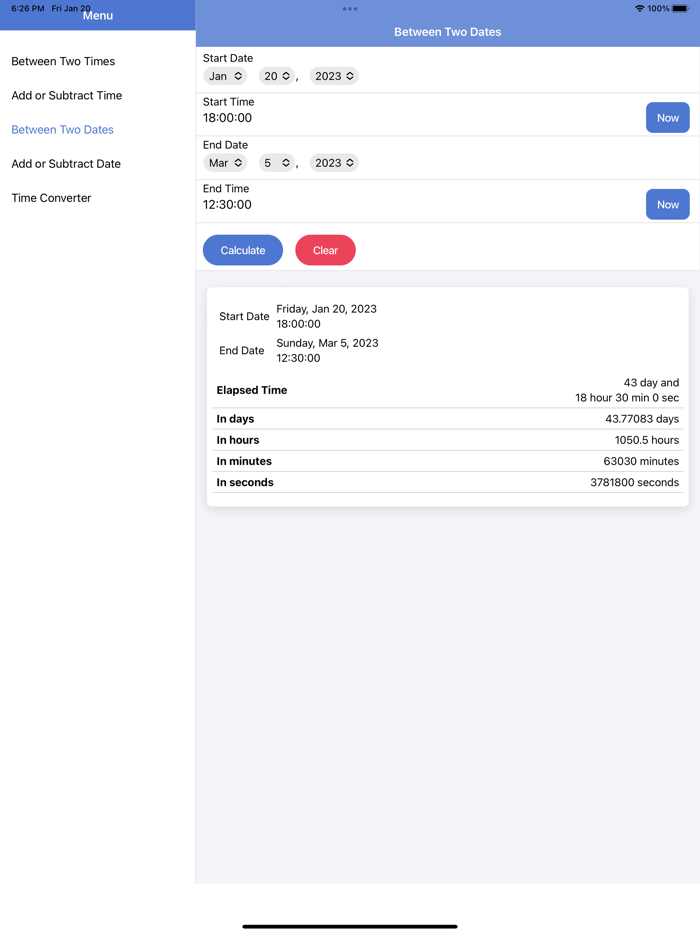 Time Duration-Add Calculator