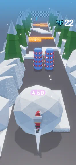 Game screenshot SnowBallRollsOver! apk