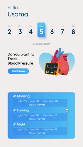 Game screenshot Blood Pressure Tracker BP App mod apk