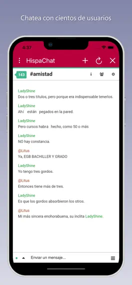 Game screenshot HispaChat - Chat en español mod apk