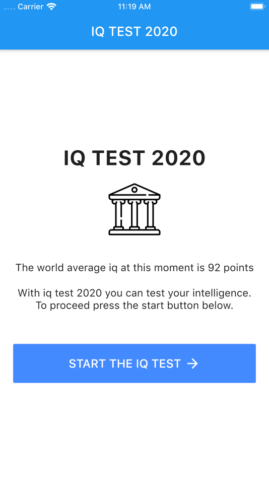 #1. IQ Test 2020 (iOS) 由: Ferran Espuna Prat