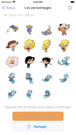 Game screenshot Stickers Mortelle Adèle hack