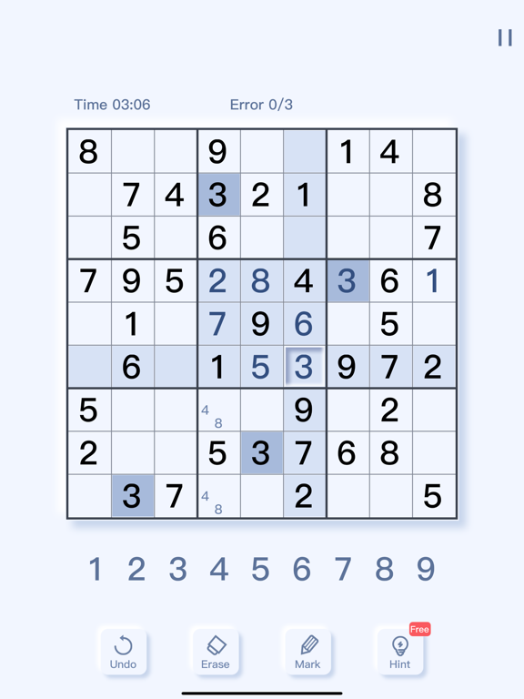 Fun Sudoku - Brain Gameのおすすめ画像2