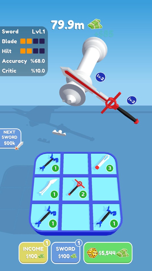 #4. Dream Sword (iOS) 由: Ugur Gulser