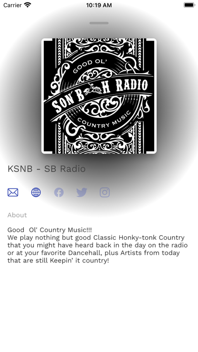 KSNB - SB Radio Screenshot