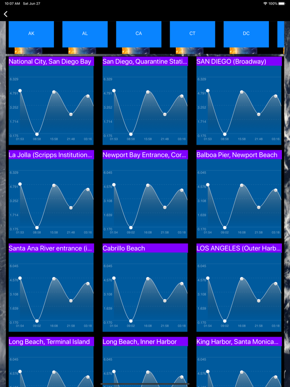 Screenshot #6 pour Instant NOAA Tide Pro
