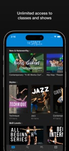 The Space TV: Dance Classes! screenshot #3 for iPhone
