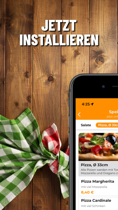 Pizza und Burger Screenshot