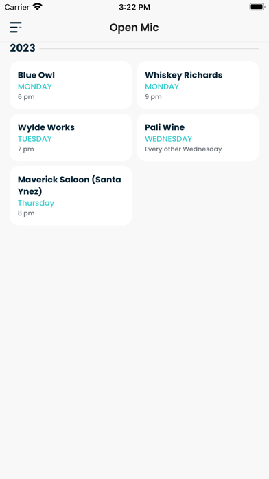 Live Notes - Santa Barbara Screenshot