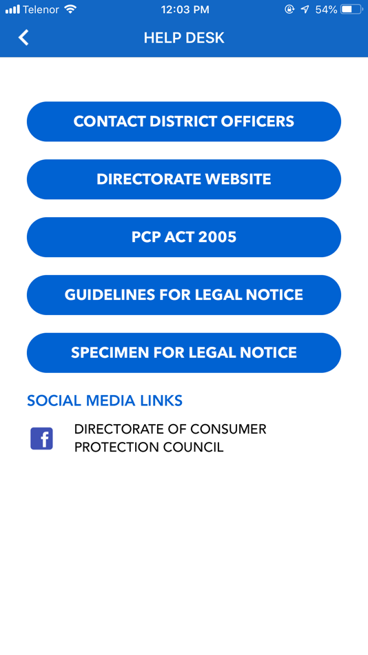 #6. Consumer Court Services (iOS) Podle: PITB