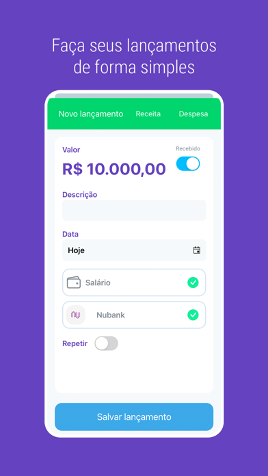 Valor Easy: Finanças pessoais Screenshot