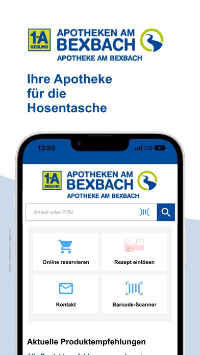Apotheke am Bexbach Screenshot