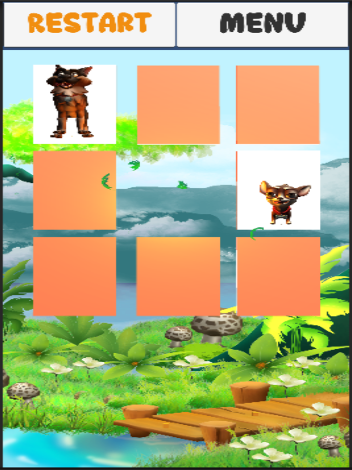 Memory Game  3D Animals