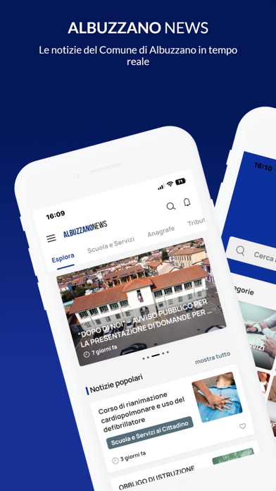 Screenshot #1 pour Albuzzano News