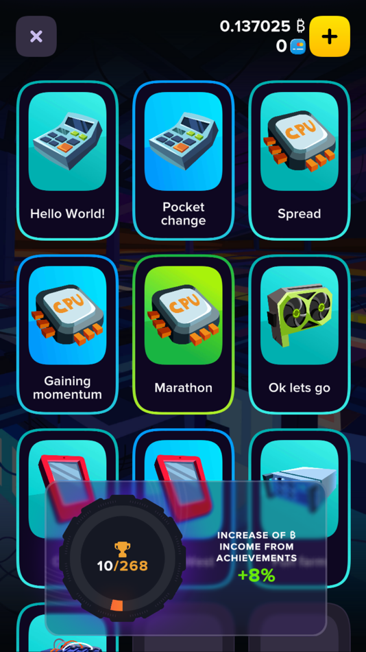 #2. Bitcore: the Crypto idle game (iOS) 게시자: Black Bears
