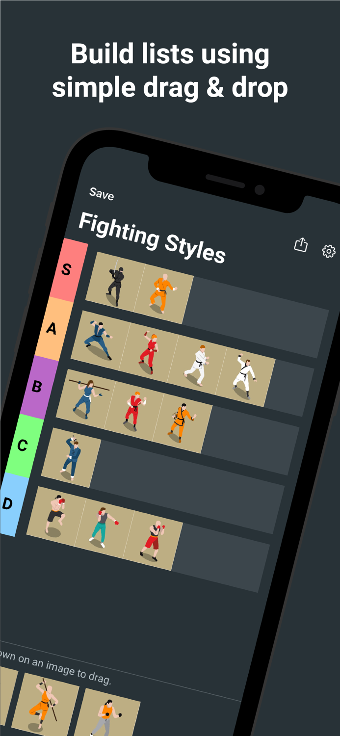 Tier List - Rank Anything