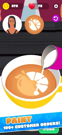 Game screenshot Latte Art - Traveling Barista! apk