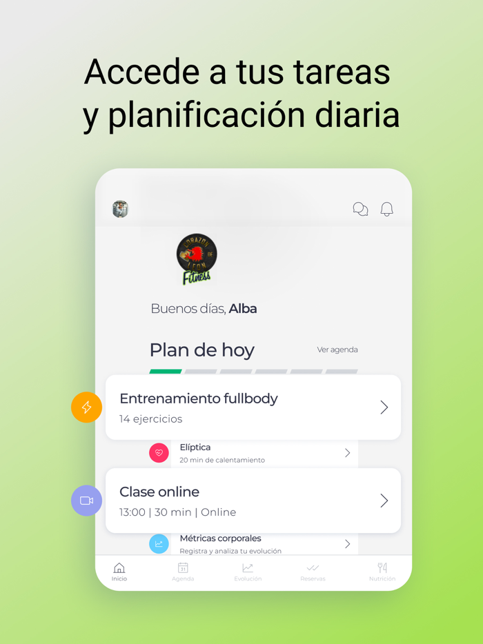 Corazón de león fitness