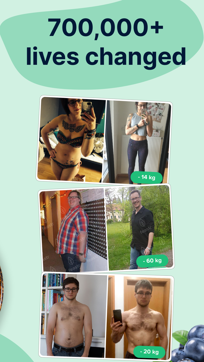 feastr Meal Plan and Recipes