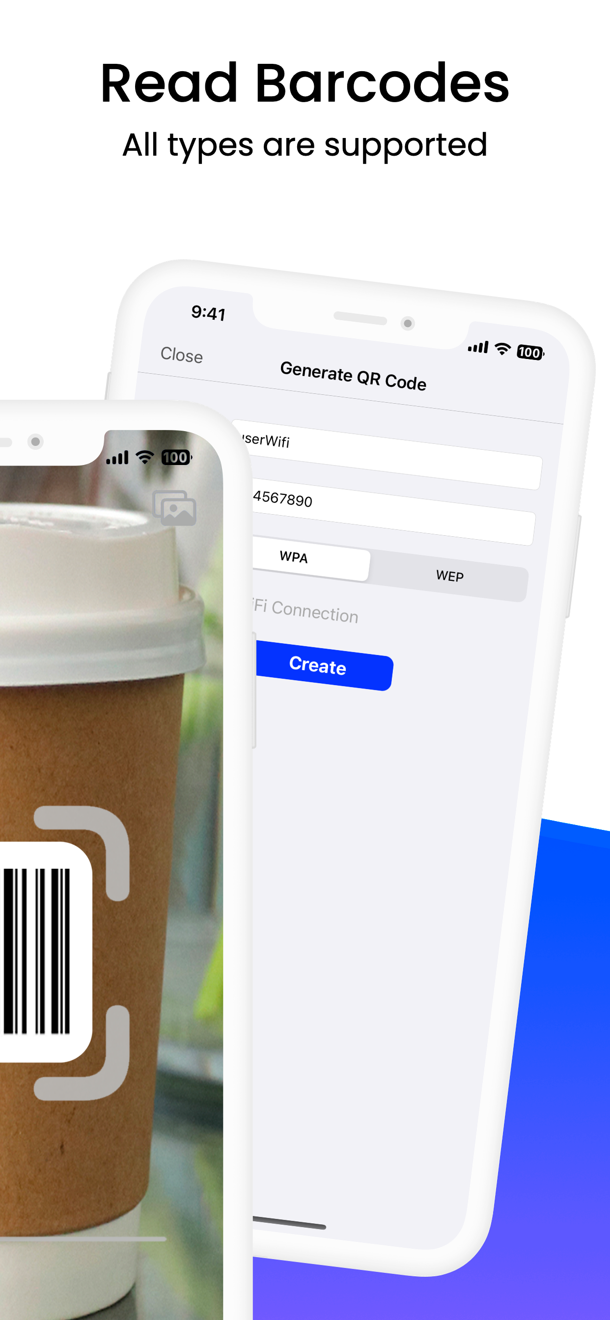 QR Code & Barcode Reader ・