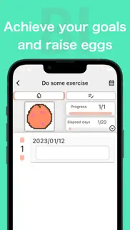 habit eggs iphone screenshot 2