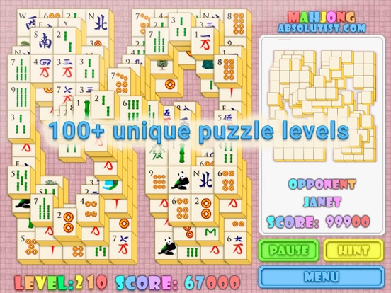 Screenshot #2 for Mahjong: Hidden Symbol