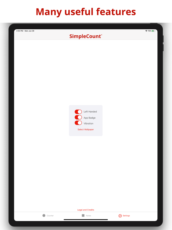 SimpleCount Appのおすすめ画像3