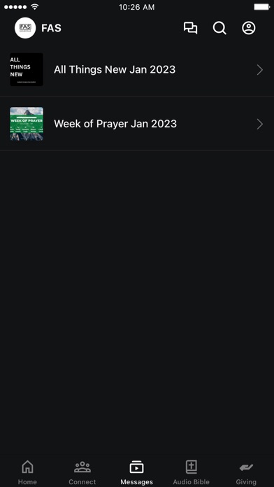 FAS Church Screenshot