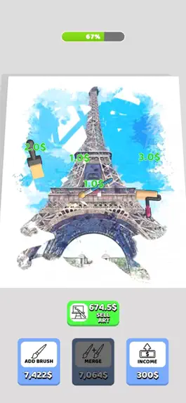 Game screenshot Painting Clicker mod apk