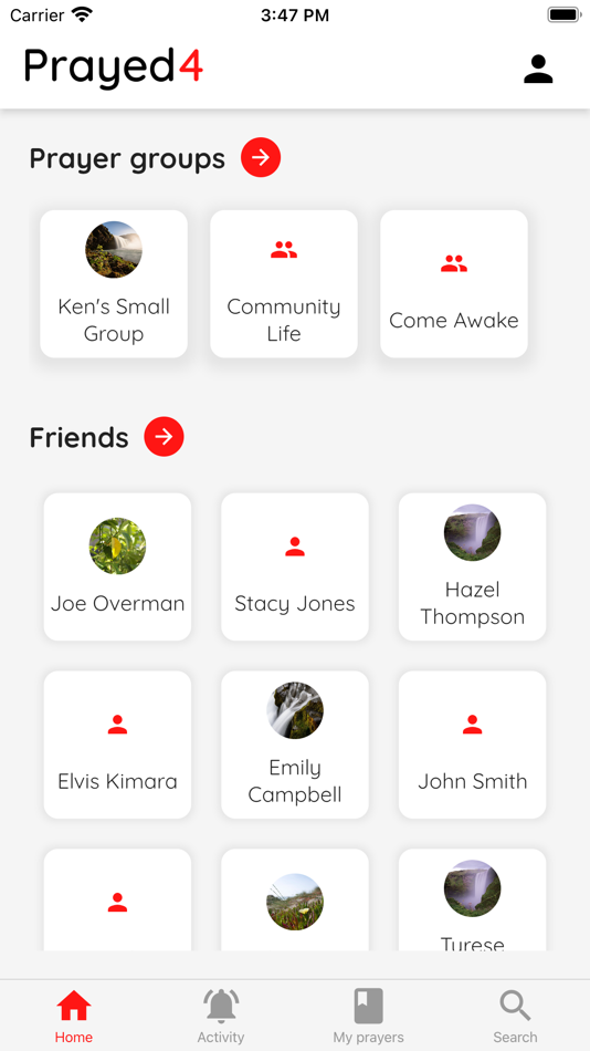 #1. Prayed4 (iOS) 由: Prayed4 LLC