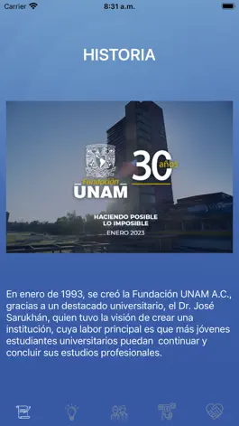 Game screenshot Fundación UNAM mod apk