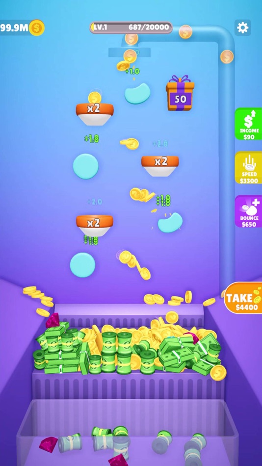 #2. Coin Fever (iOS) 由: CHEF GAME STUDIO YAZILIM TEKNOLOJILERI LIMITED SIRKETI