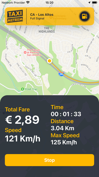 Taksimetrem Screenshot