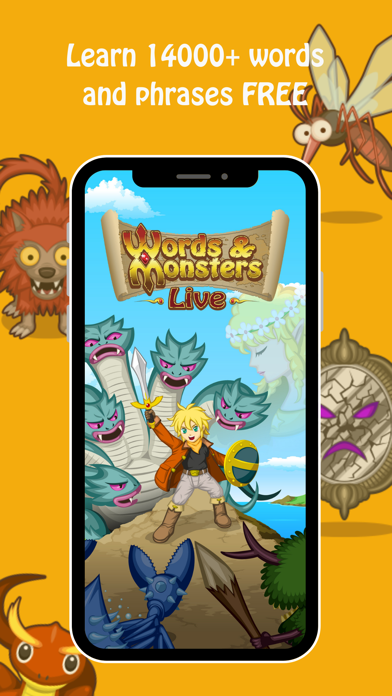 WordEngine Monsters Screenshot