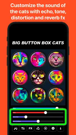 Game screenshot Big Button Box: Cat Sounds hack