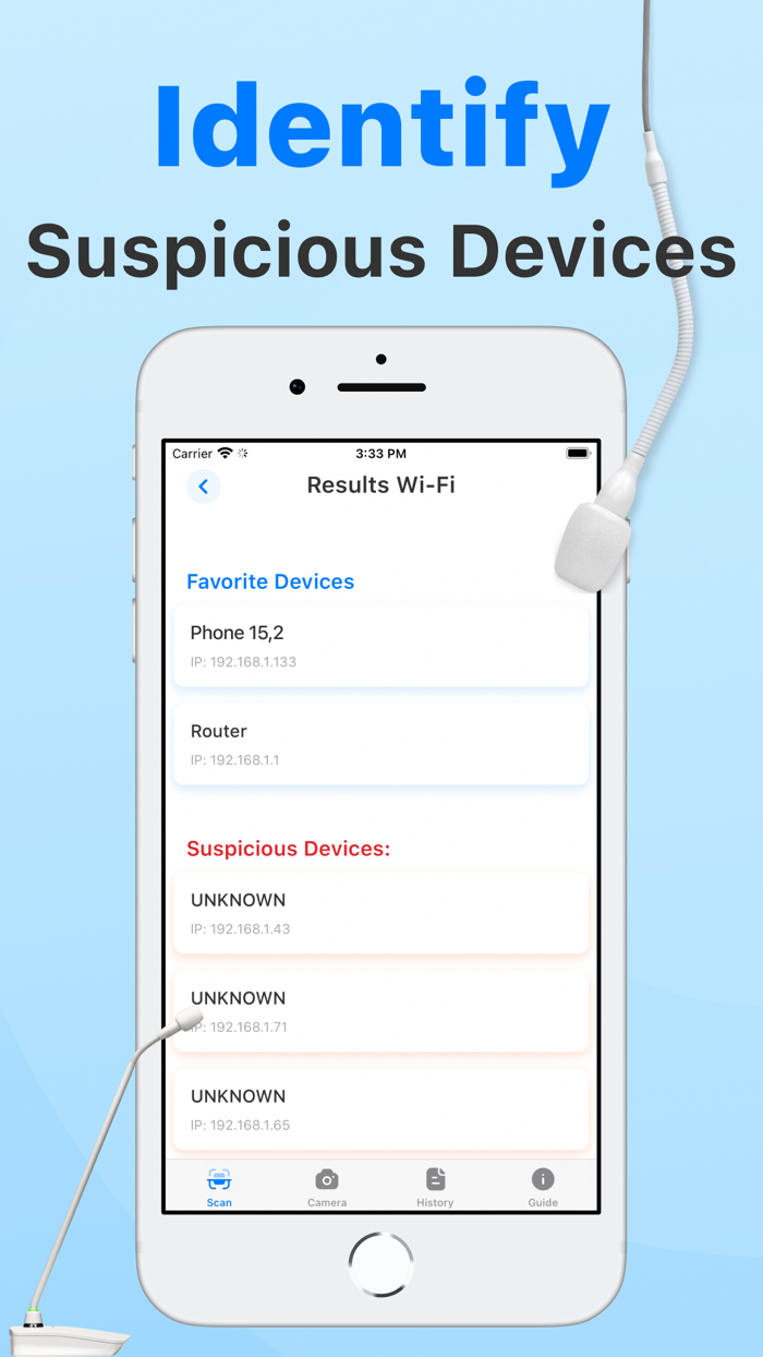 Hidden Spy Camera Detector App