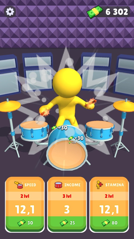 #1. Idle Drummers (iOS) 由: Dmytro Demchuk
