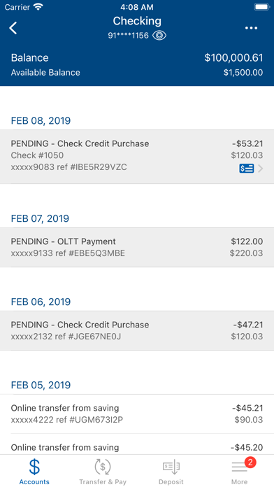 TruEnergy Federal Credit Union Screenshot