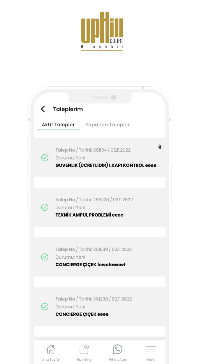 Uphill Court Ataşehir A Ada