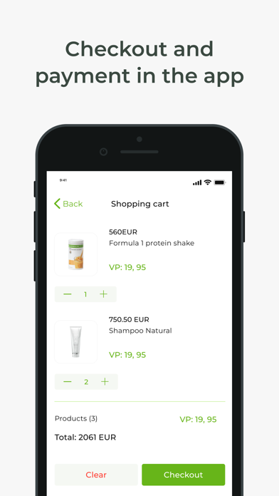 Herbalife Kiosk Screenshot