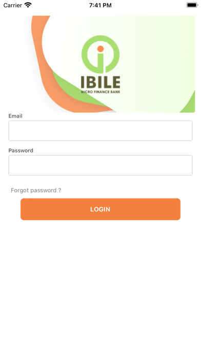 IBILE Digital Bank Screenshot