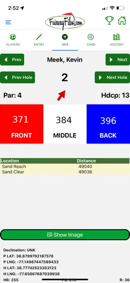Game screenshot FairwayFiles Golf Scorecard hack