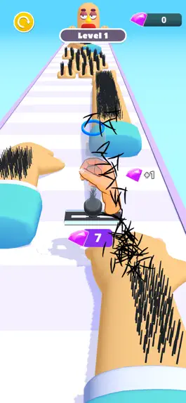 Game screenshot Hair Fashion Run apk