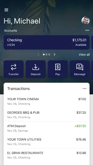 Exchange Bank & Trust screenshot 1