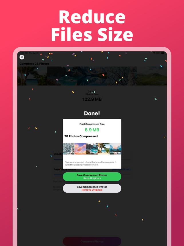 ‎Photo Compress File Compressor Screenshot